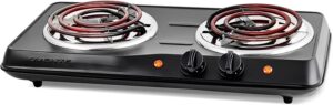 electric double coil burner